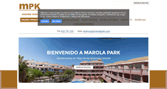 Desktop Screenshot of marolapark.com